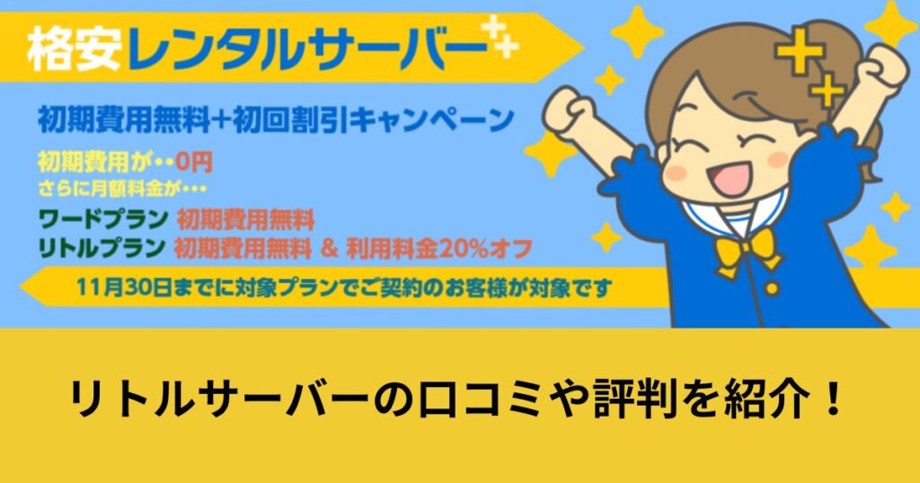 リトルサーバー 口コミ